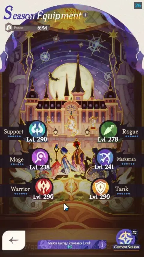 AFK Journey Accounts GLOBAL |2 Collab [Frieren,Himmel]|1 Supreme+ [Auro image 7