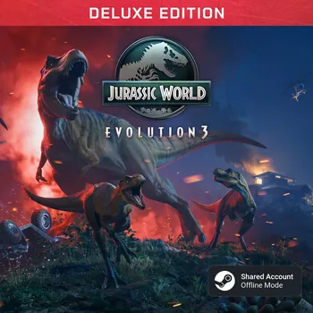 Jurassic World Evolution Accounts JURASSIC WORLD EVOLUTION 3: Deluxe Edition - PC Steam Offline Account