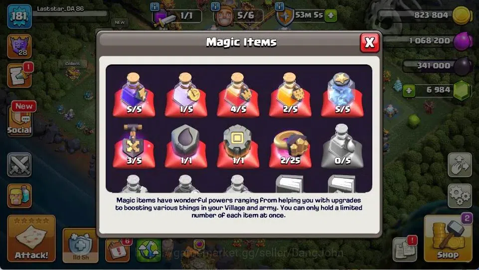 Clash of Clans Accounts Global | TH 18-BH 10 | LVL 181 | AQ 56 ,MP 40 ,GW image 3