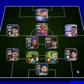 eFootball Legends & Iconic Players Android|Fabio Cannavaro,Lilian Thuram,L Messi,Phil image 1