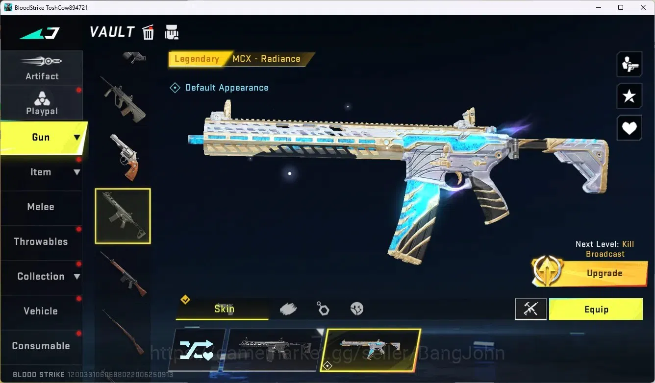 Blood Strike Accounts ASIA | Ultra Striker Zero - Agent Zero | 2 Legenda image 2