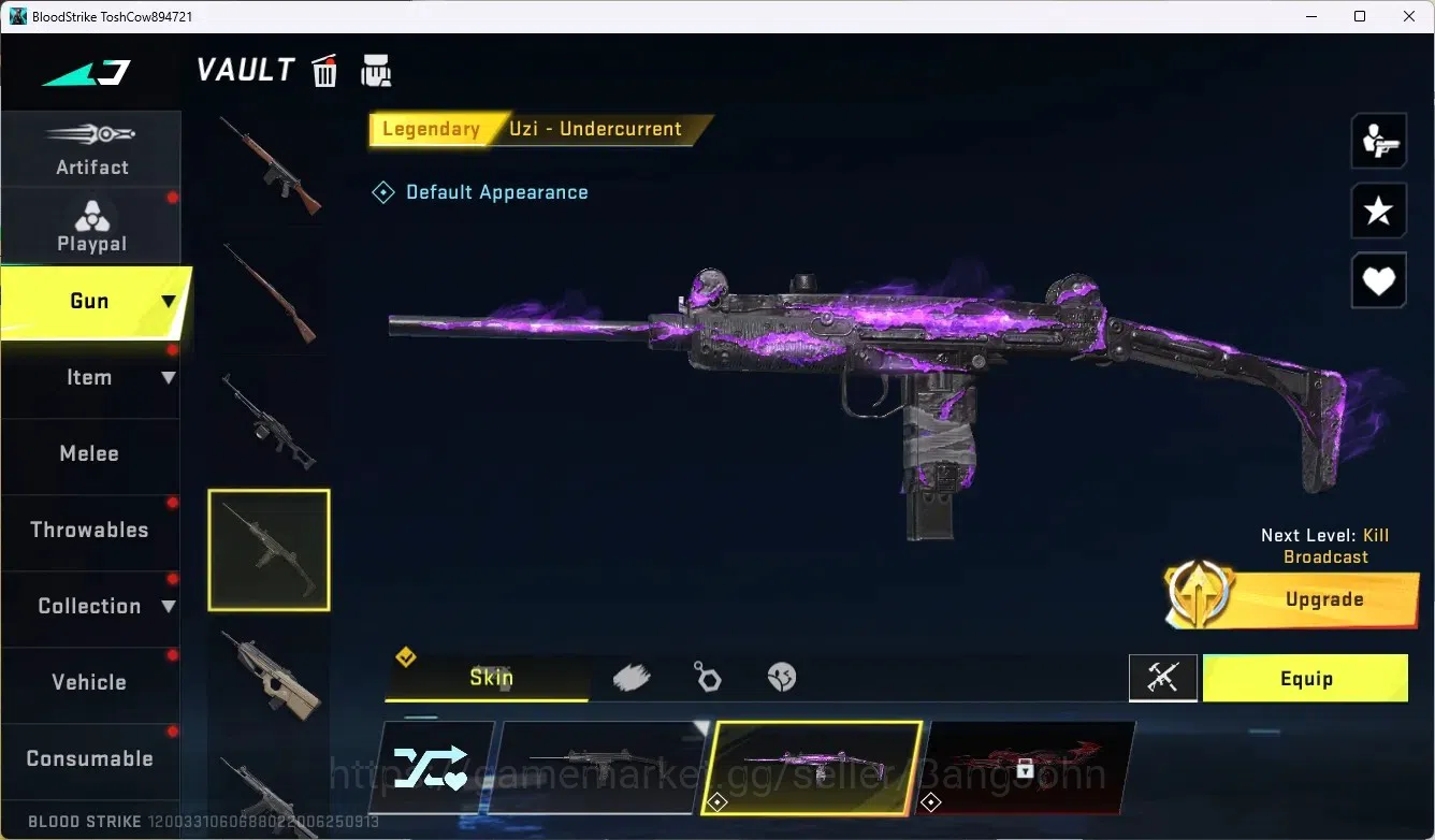 Blood Strike Accounts ASIA | Ultra Striker Zero - Agent Zero | 2 Legenda image 3