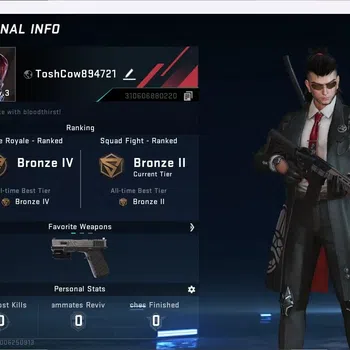 Blood Strike Rare Skin ASIA | Ultra Striker Zero - Agent Zero | 2 Legenda image 1