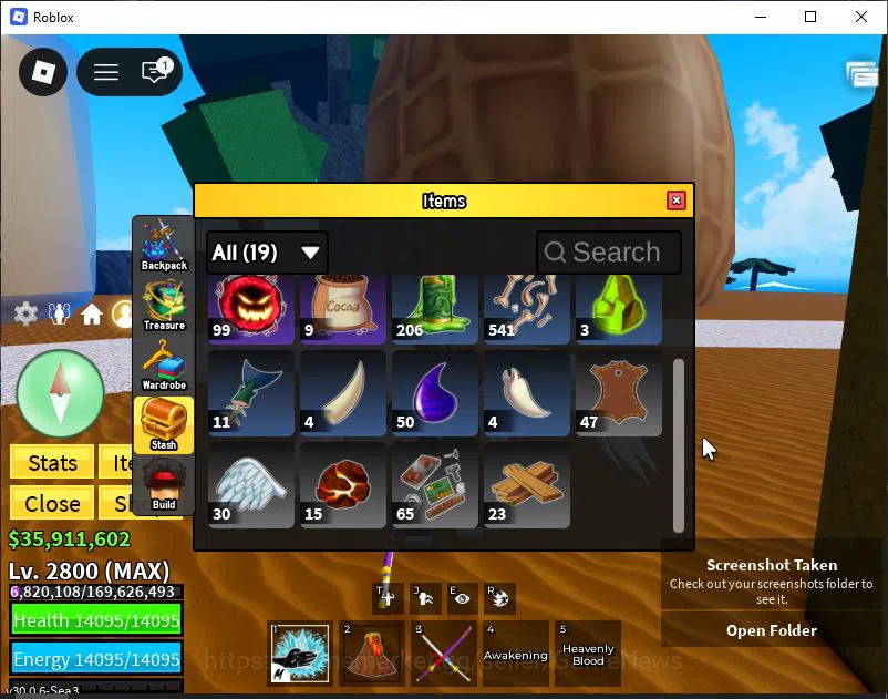 Roblox Accounts Blox Fruit|Lv 2800|Angel V4|2 Myth WP(Hollow Scyth image 10