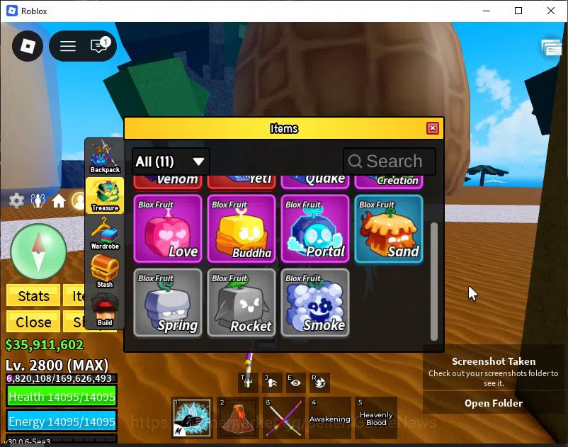 Roblox Accounts Blox Fruit|Lv 2800|Angel V4|2 Myth WP(Hollow Scyth image 8