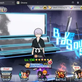 Bleach: Brave Souls Accounts Mid-Tier Global |6K BP+20K Orb|Mid Game|Senjumaru TYBW25|Gin The Past|KlabID|More Detail Check