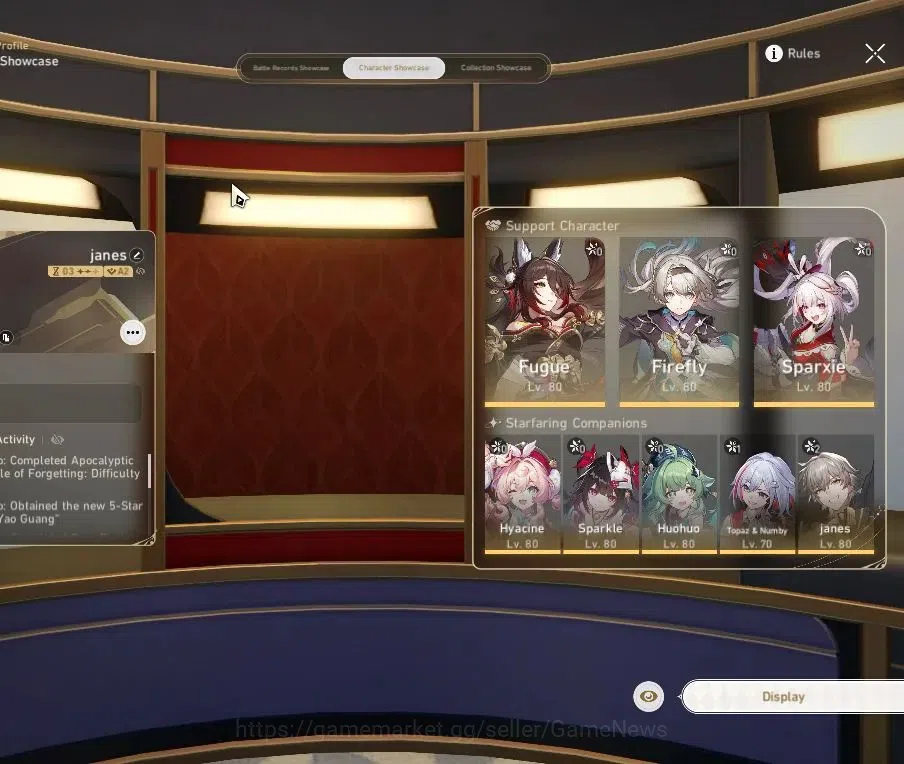 Honkai Star Rail Accounts Asia|TL 65|2 PremTeam|10 Limited|(Firefly,Fugue,Sp image 2