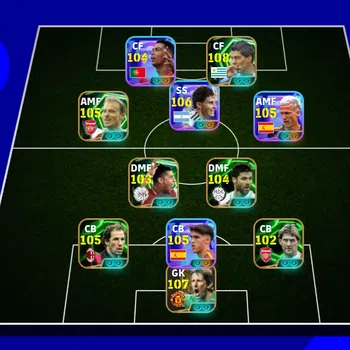 eFootball Accounts Legends & Iconic Players EFOOTBALL COLLECTIVE 3245+ | 4 MANAGER BOOSTER,DREAM TEAM,GG SQUAD,STARTER FOR