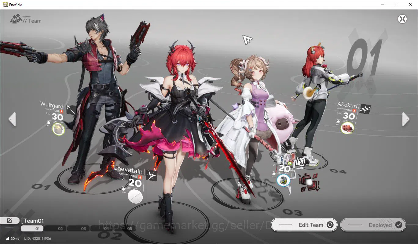 Arknights: Endfield Accounts Mid Game | ASIA | laevatain | ardelia | Lifeng | M image 13