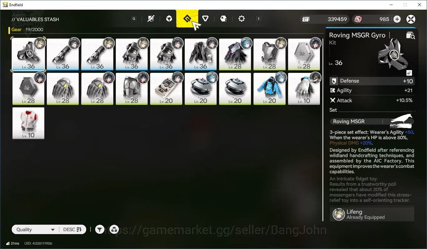 Arknights: Endfield Accounts Mid Game | ASIA | laevatain | ardelia | Lifeng | M image 6