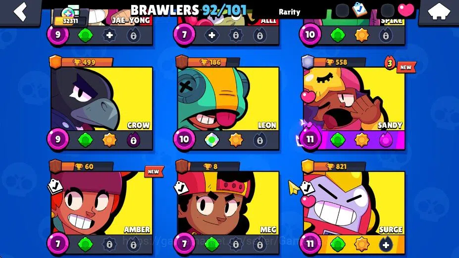 Brawl Stars Accounts Lv 139 32K Trophy|92 Brawler 15 Max Lv UL Kaze|4 H image 11
