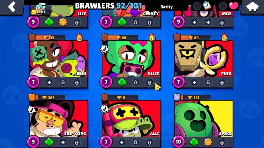 Brawl Stars Accounts Lv 139 32K Trophy|92 Brawler 15 Max Lv UL Kaze|4 H image 12