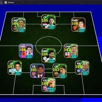 eFootball Accounts Legends & Iconic Players Mobile |PW 3215|Bigtime George,Rijkaard|Epic Van Basten,Ronaldinho,Malcon