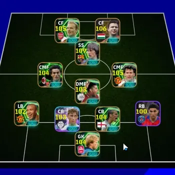 eFootball Accounts Legends & Iconic Players Android|Power 3216|21 Epic Johan Cruyff,Ferenc Puskas,Bryan Robson,Dennis