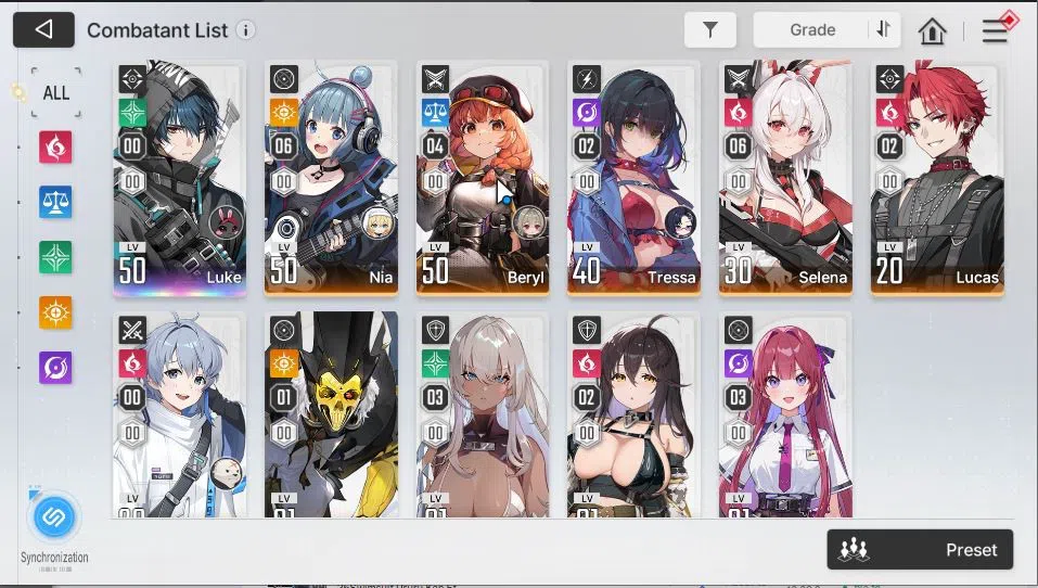 Chaos Zero Nightmare Accounts GLOBAL|Lv46|6 SSR[Heidemarie+Sign,Diana,Veronica,M image 4