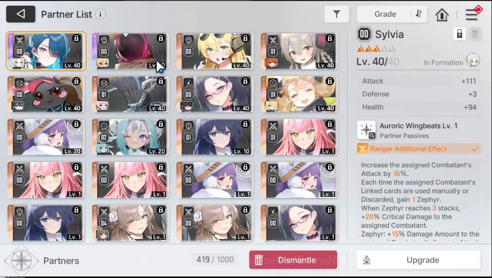 Chaos Zero Nightmare Accounts GLOBAL|Lv46|6 SSR[Heidemarie+Sign,Diana,Veronica,M image 6
