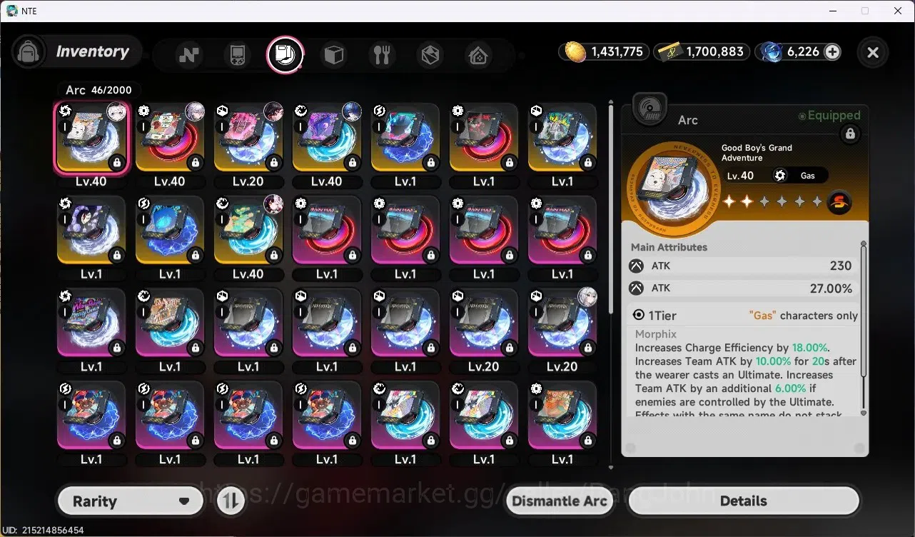 Neverness to Everness Accounts SEA | Hunter Lv 26 | 5 S-Class (Lacrimosa A1+Sign, image 10