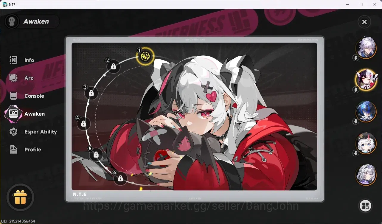 Neverness to Everness Accounts SEA | Hunter Lv 26 | 5 S-Class (Lacrimosa A1+Sign, image 4