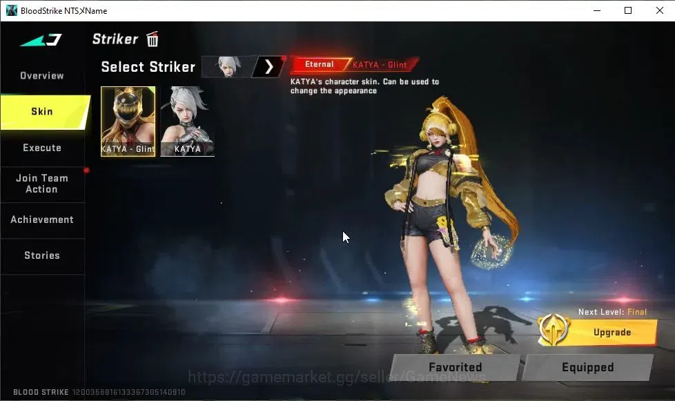 Blood Strike Accounts ASIA|2 ETERNAL[KATYA-Glint,DEagle-Scorpius]|2 ULTR image 3