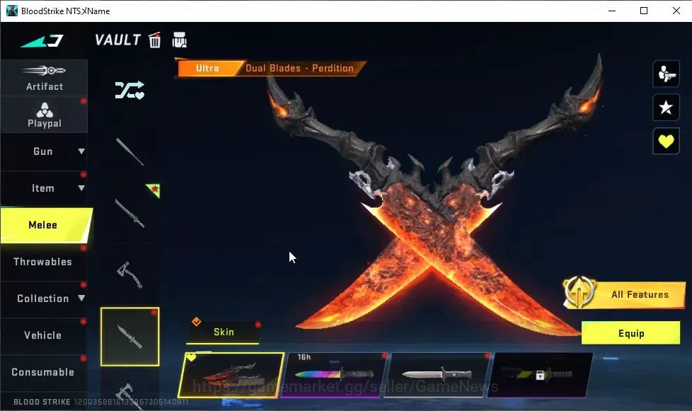 Blood Strike Accounts ASIA|2 ETERNAL[KATYA-Glint,DEagle-Scorpius]|2 ULTR image 7