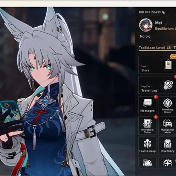 Honkai Star Rail Accounts Others ASIA|TL 45|4 Limited [MortenaxBlade,Feixiao,Robin,Aventurine]|Mc Female|Penacony|Check SS