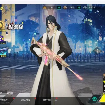 Blood Strike Collab Skin ASIA | BLEACH Ethan | EVA MCX-EVA-00 | 1 Ultra Gun image 1