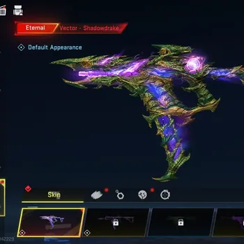 Blood Strike Accounts Others Asia|Eternal Vector - ShadowDrake+ Legendary Nova Rebel Vogue+5 Striker| Rank Bronze IV