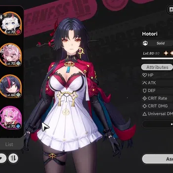 Neverness to Everness Accounts SEA|HL 52|TL 38|9 SSR 4 Limit(Iroi,[HotoriA2,Lacrimossa]+Outfit,ShinkuA1)+Sign|Annulith