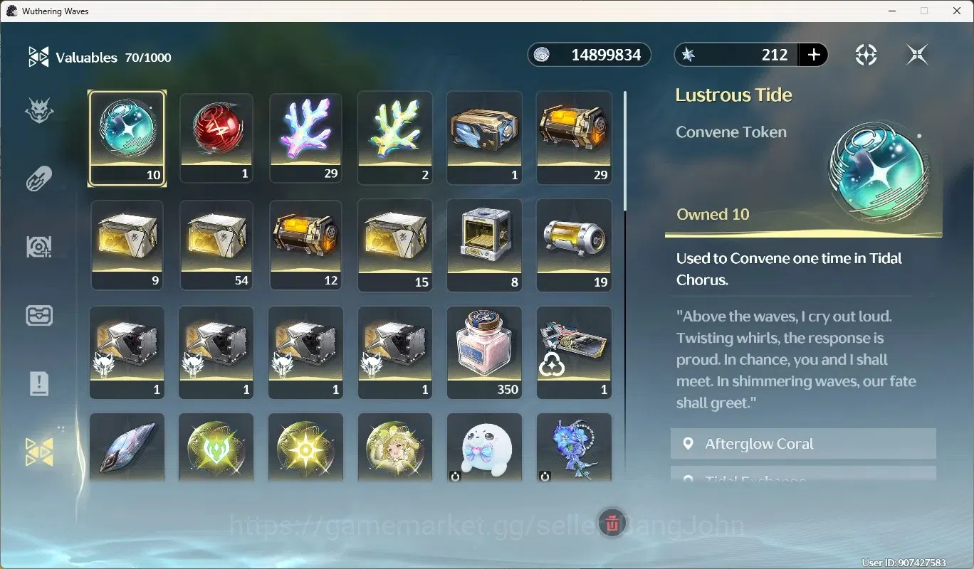 Wuthering Waves Accounts Starter SEA|UL 48|Rank 4|4 Char Limited [Lucy Rc2,Denia,Lucy]+Sign,Rebecca|Mc Male | TakeMail WW230B 10