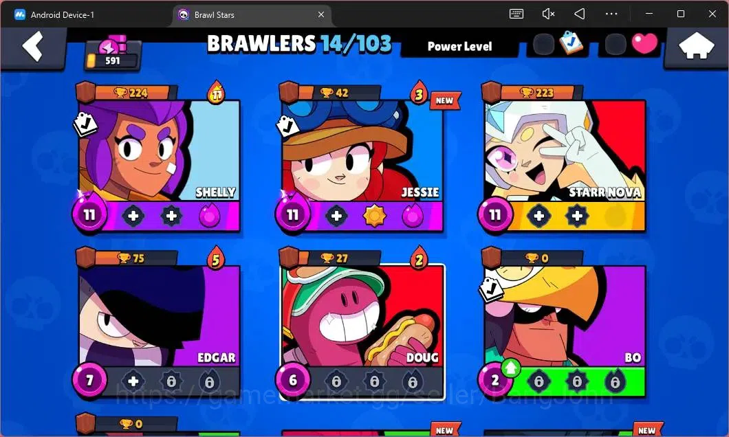 Brawl Stars Accounts Global|591 Thropy|14 Brawler|2 MaxHypercharge(Shel image 5