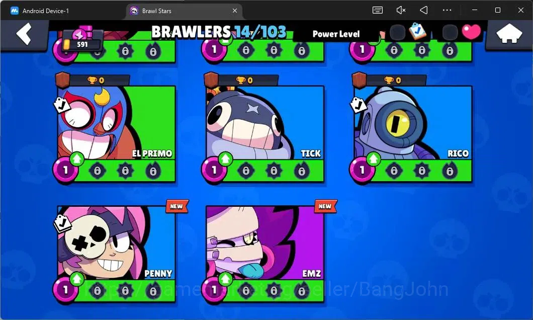 Brawl Stars Accounts Global|591 Thropy|14 Brawler|2 MaxHypercharge(Shel image 7