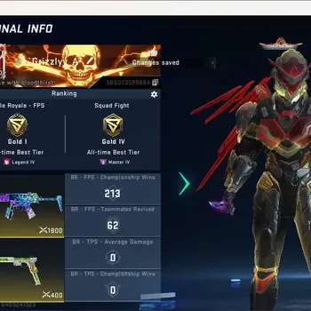 Blood Strike Accounts Collab Skin ASIA|Ultra Melee:ButterflyKnife-Deathstar|Eternal:Ethan-AlienWalker|2 Collab Gun[7DS]|4