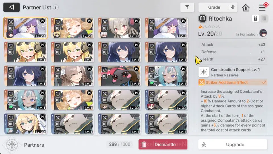 Chaos Zero Nightmare Accounts GLOBAL Lv41|5 SSR[Heidemarie,Tiphera,Veronica,Luke image 15