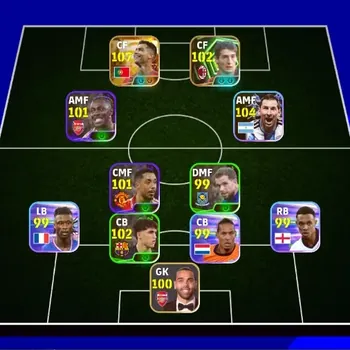 eFootball Accounts High-End Mobile |PW 3126|BIGT Ronaldo,Epic Massaro Aubameyang,Shwt Jackson Messi3Card|Coach FrankLampard