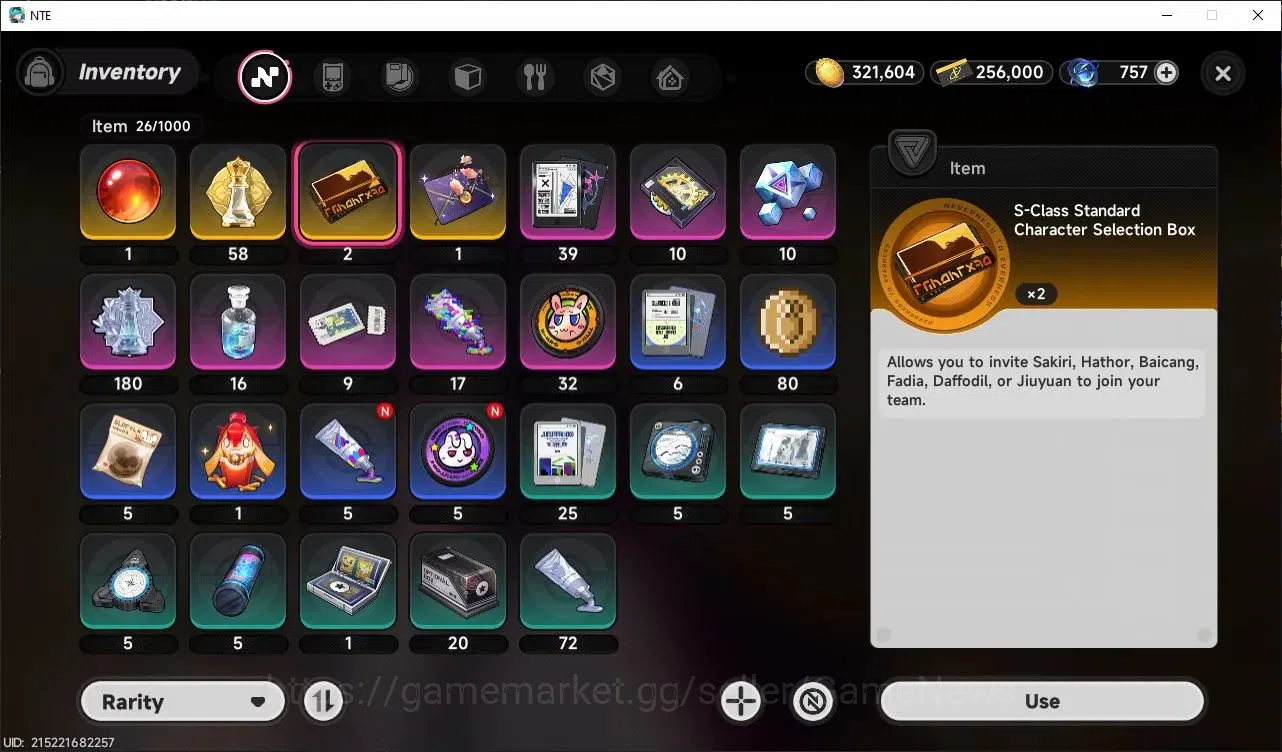 Neverness to Everness Accounts GLOBAL NA |HL 7|3 S-Class 2 Limited|Shinku + Signature, Hotori, Baicang|3 Selector On|Orchid 11