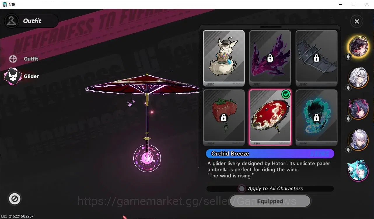 Neverness to Everness Accounts GLOBAL NA |HL 7|3 S-Class 2 Limited|Shinku + Signature, Hotori, Baicang|3 Selector On|Orchid 5