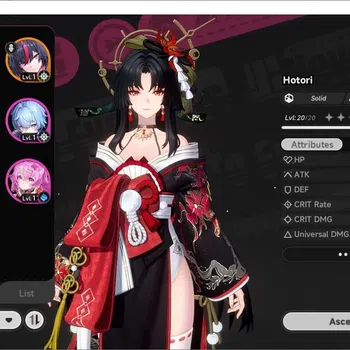 Neverness to Everness Accounts GLOBAL NA |HL 7|3 S-Class 2 Limited|Shinku + Signature, Hotori, Baicang|3 Selector On|Orchid