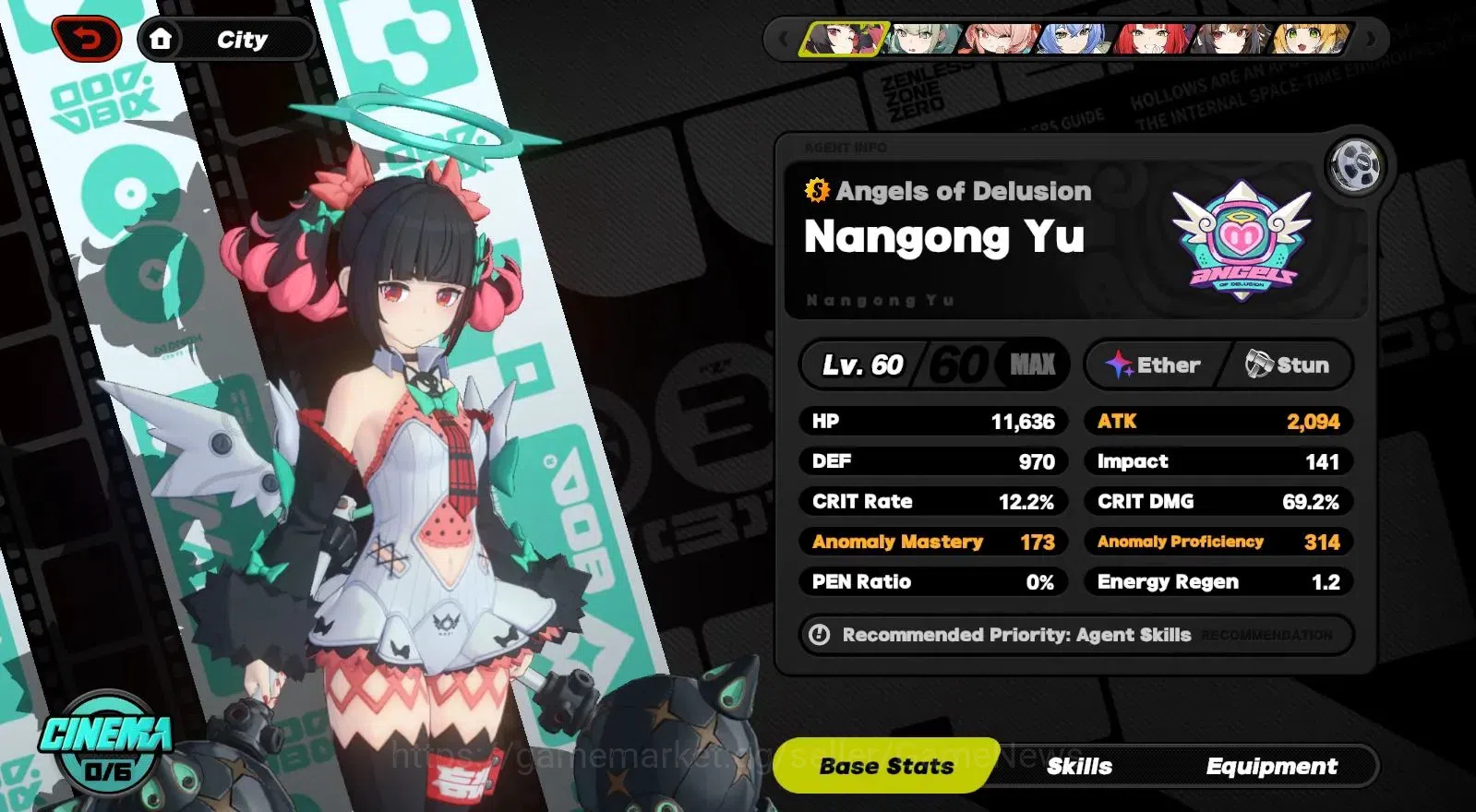 Zenless Zone Zero Accounts Asia ENDGAME| 24 EMT| 14 Limit Trio VH+Sign (Miyab image 15