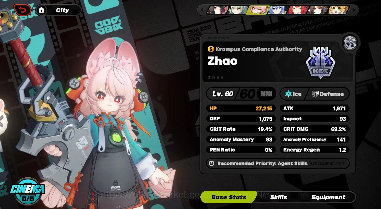 Zenless Zone Zero Accounts Asia ENDGAME| 24 EMT| 14 Limit Trio VH+Sign (Miyab image 17