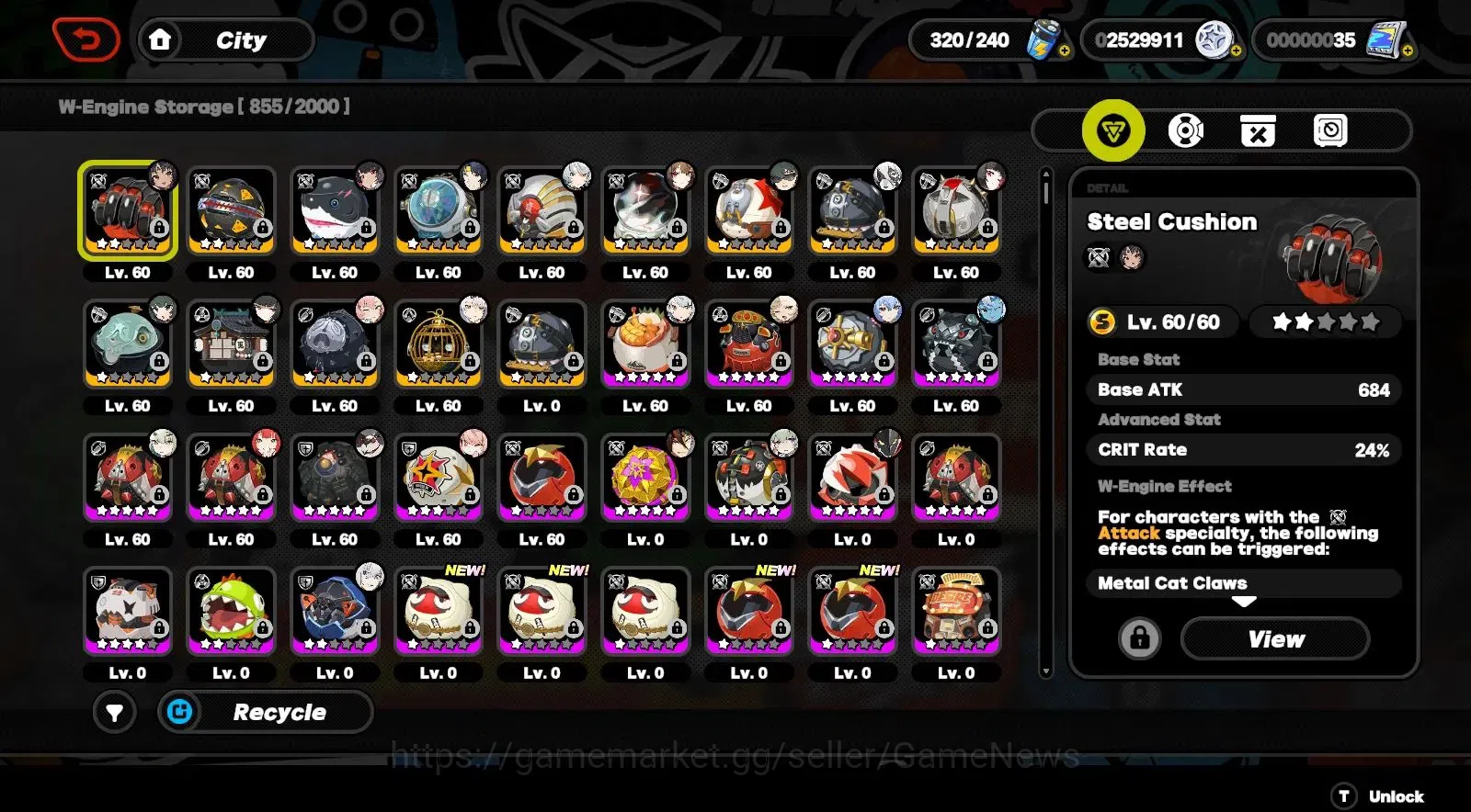 Zenless Zone Zero Accounts Asia ENDGAME| 24 EMT| 14 Limit Trio VH+Sign (Miyab image 3