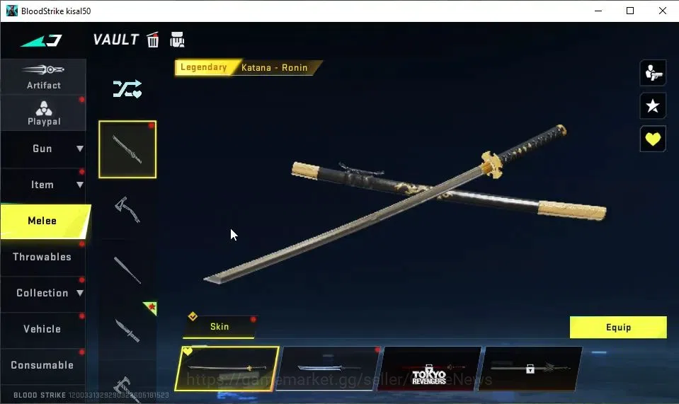 Blood Strike Accounts ASIA|Melee ULTRA Butterfly Knife|10 ULTRA[ZERO,EMM image 10