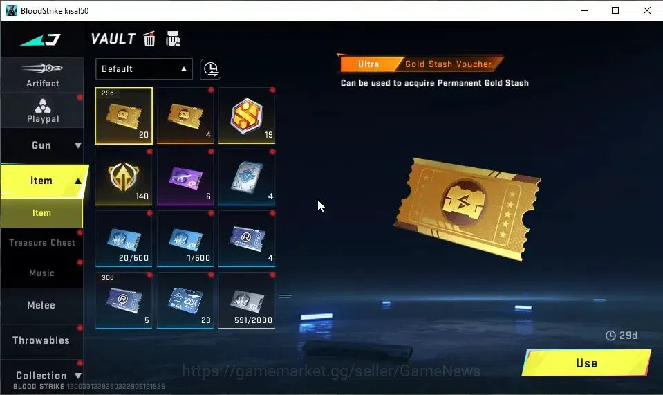 Blood Strike Accounts ASIA|Melee ULTRA Butterfly Knife|10 ULTRA[ZERO,EMM image 16