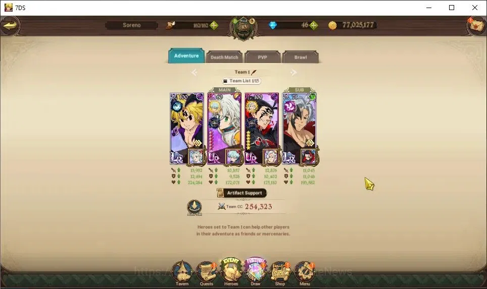 The Seven Deadly Sins: Grand Cross Accounts Global|2,1M CC|30 LS|4 LR+6 UR|Piety,Estarossa,Bru image 6