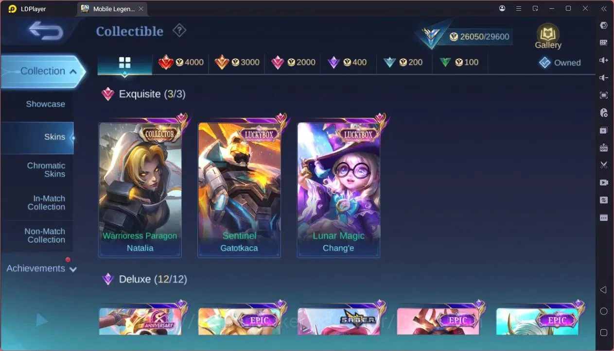 Mobile Legends: Bang Bang Accounts GLOBAL Hero 93 Skin 119|Luckybox gatotkaca,change| image 4