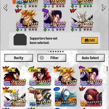 Dragon Ball Legends Accounts High-End Android | Lv 151 | 10M Total Power | 337 CC | 5 UL | UL: OmegaShenron,Vegeta,SS