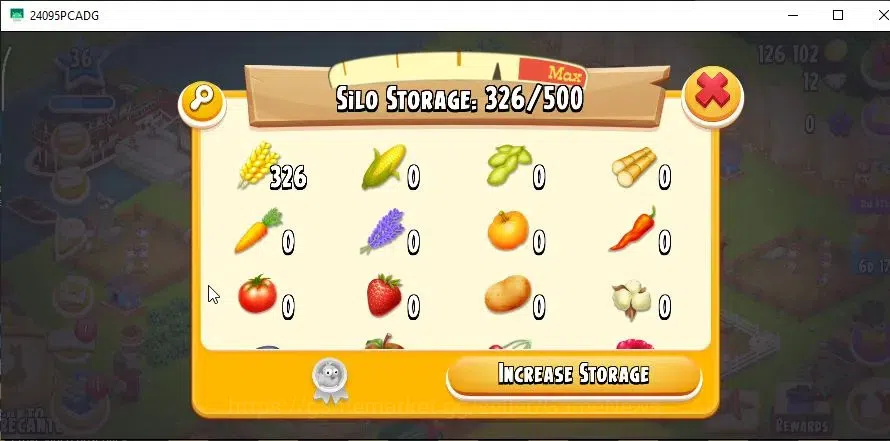Hay Day Accounts Level 36 | Barn Storage 1000 + Silo Storage 500 | 126,1k Coins,12 Dm |CN ON|Log Supercell ID|Take 7