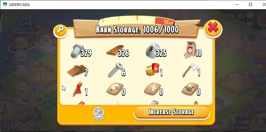 Hay Day Accounts Level 36 | Barn Storage 1000 + Silo Storage 500 | 126,1k Coins,12 Dm |CN ON|Log Supercell ID|Take 8