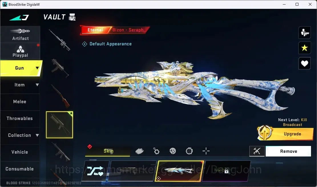 Blood Strike Accounts ASIA | 2 ETERNAL: Desert Eagle, Bizon-Seraph | 1 T image 10