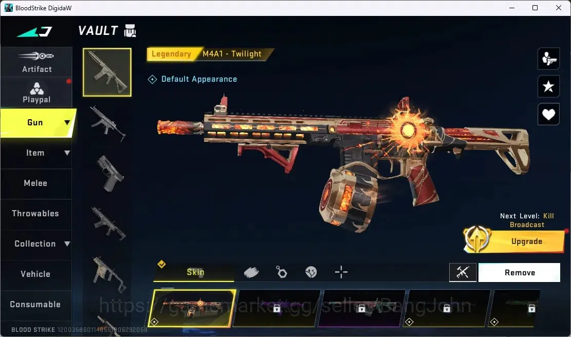 Blood Strike Accounts ASIA | 2 ETERNAL: Desert Eagle, Bizon-Seraph | 1 T image 2