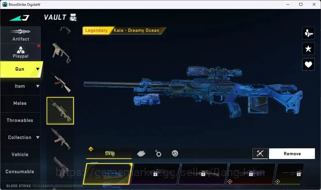Blood Strike Accounts ASIA | 2 ETERNAL: Desert Eagle, Bizon-Seraph | 1 T image 3